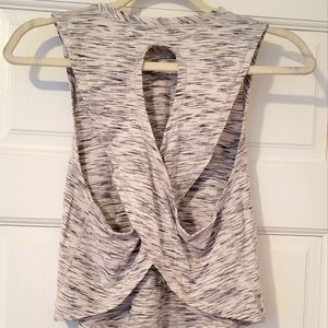 Lululemon Crop Crossed Back Top